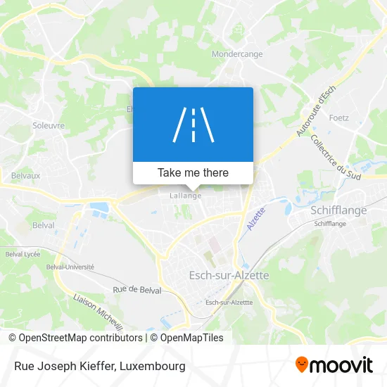 Rue Joseph Kieffer map