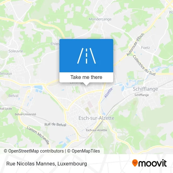 Rue Nicolas Mannes map