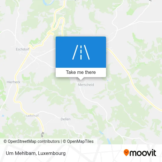 Um Mehlbam map
