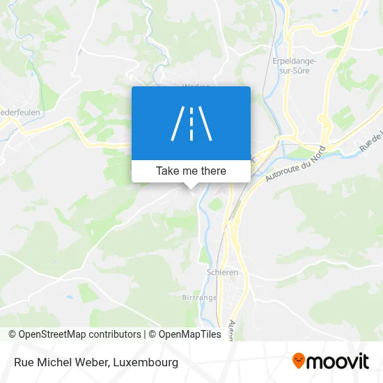 Rue Michel Weber map
