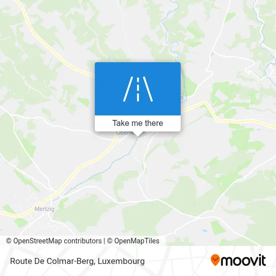 Route De Colmar-Berg map