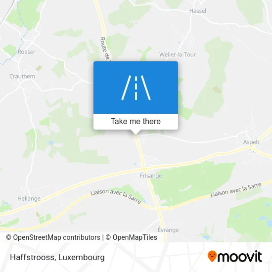 Haffstrooss map
