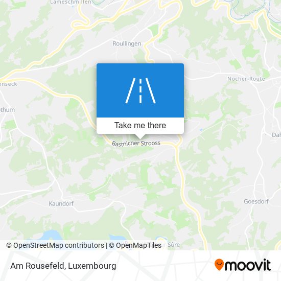 Am Rousefeld map