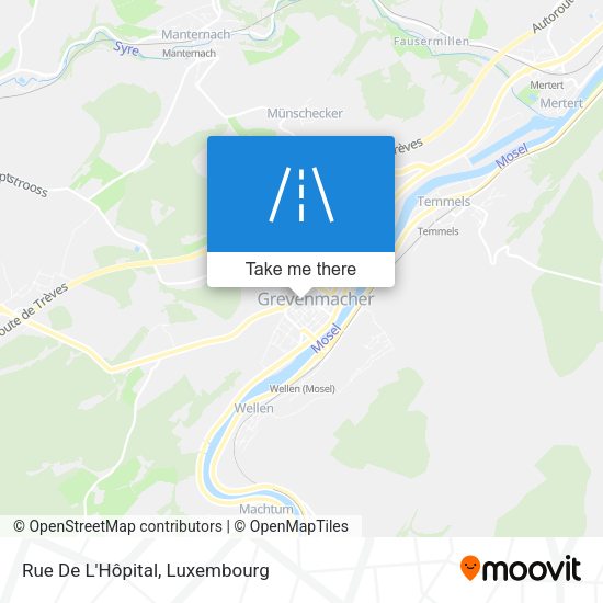 Rue De L'Hôpital map