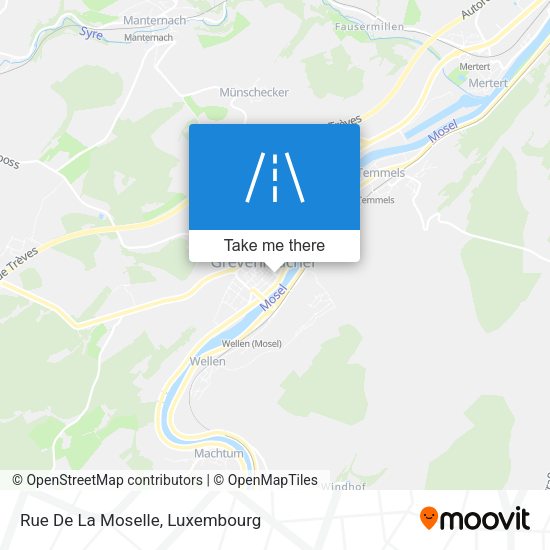 Rue De La Moselle map