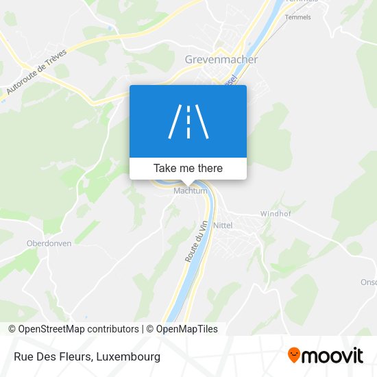 Rue Des Fleurs map