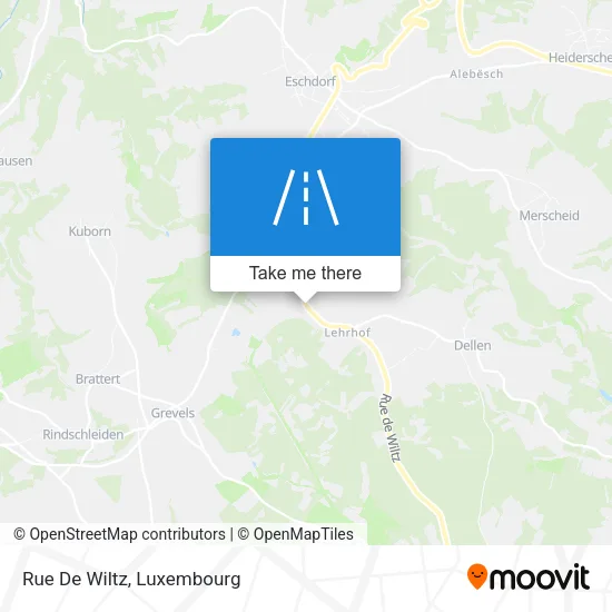 Rue De Wiltz map