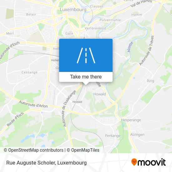 Rue Auguste Scholer map