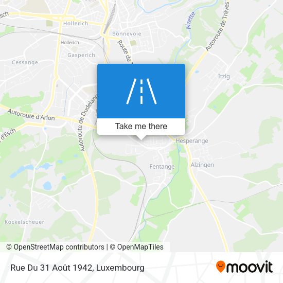 Rue Du 31 Août 1942 map