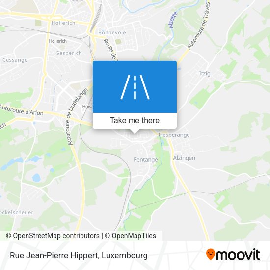 Rue Jean-Pierre Hippert map