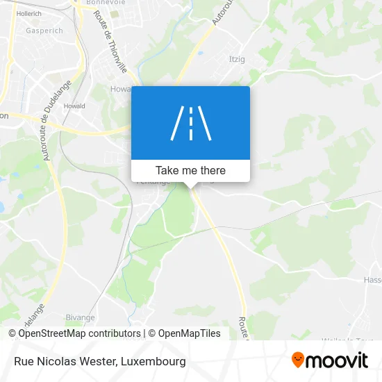 Rue Nicolas Wester map