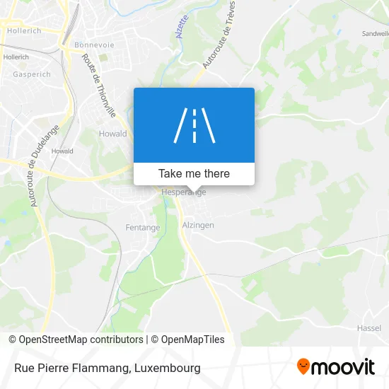 Rue Pierre Flammang map