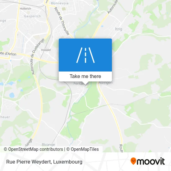 Rue Pierre Weydert map