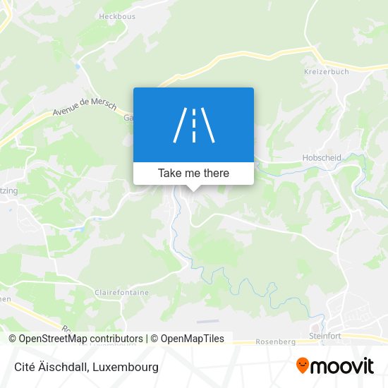 Cité Äischdall map