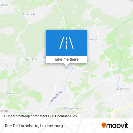 Rue De Larochette map