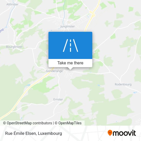 Rue Émile Elsen map