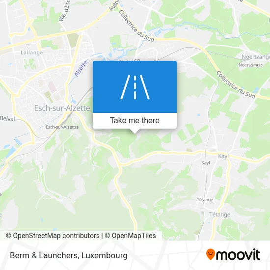 Berm & Launchers map