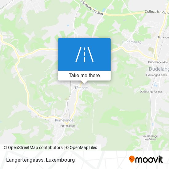 Langertengaass map
