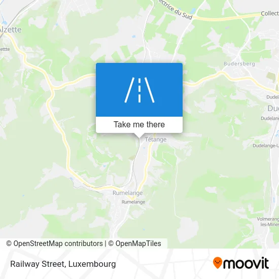 Rue Du Chemin De Fer map