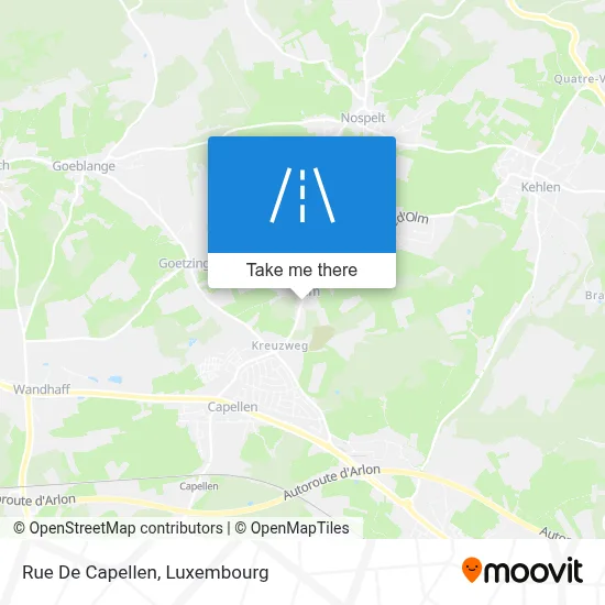 Rue De Capellen map