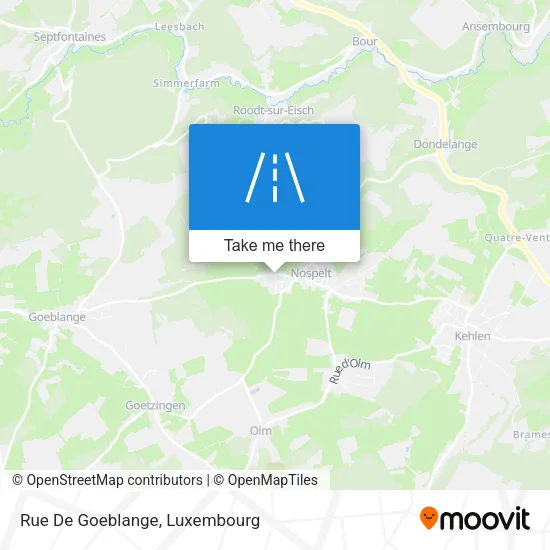 Rue De Goeblange map
