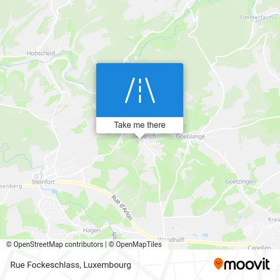 Rue Fockeschlass Karte