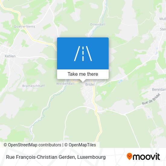Rue François-Christian Gerden map