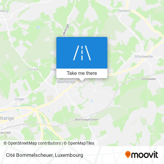 Cité Bommelscheuer map