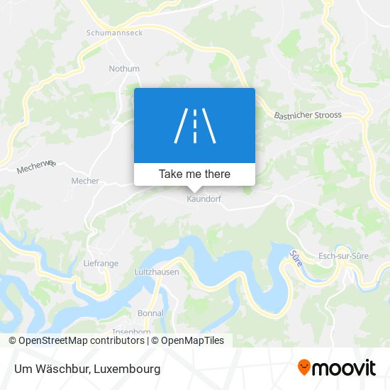 Um Wäschbur map