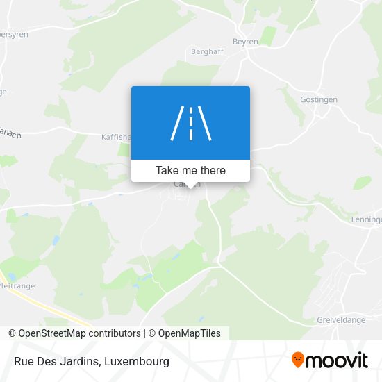 Rue Des Jardins map