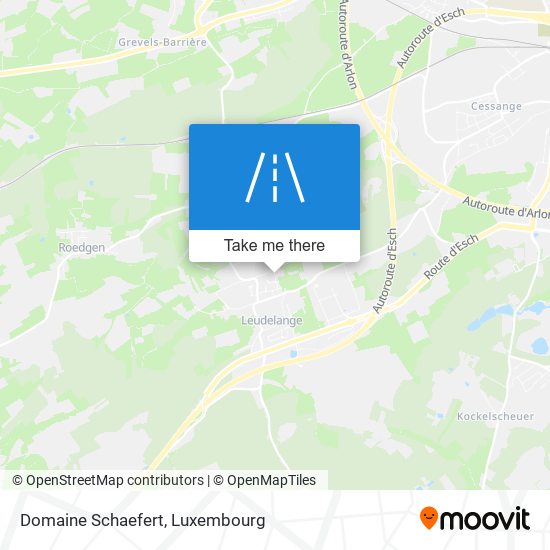 Domaine Schaefert map