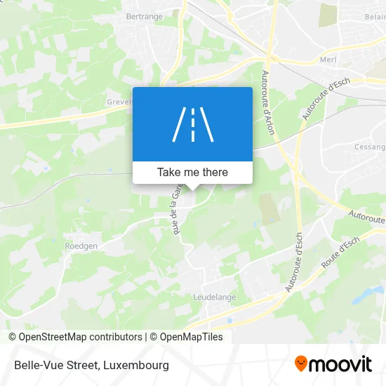 Rue Belle-Vue map