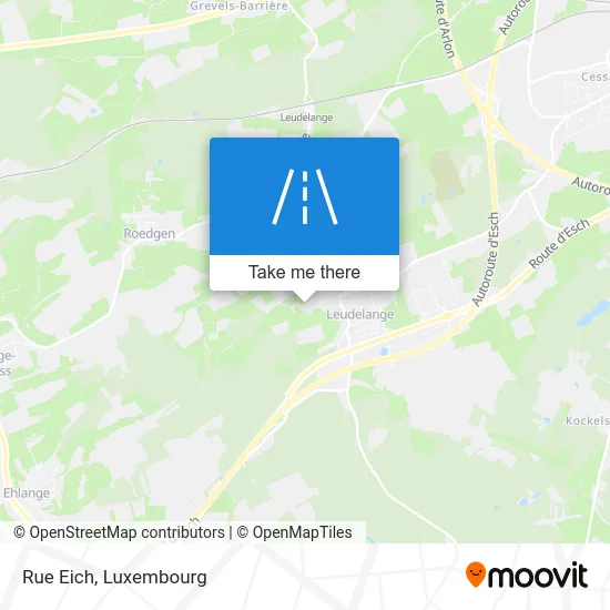 Rue Eich Karte