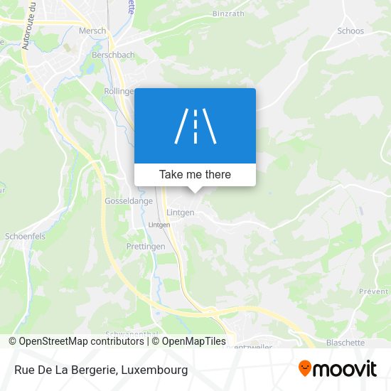Rue De La Bergerie map