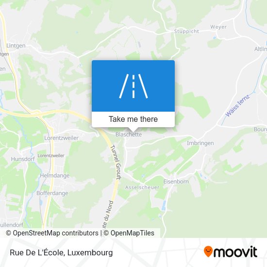 Rue De L'École map