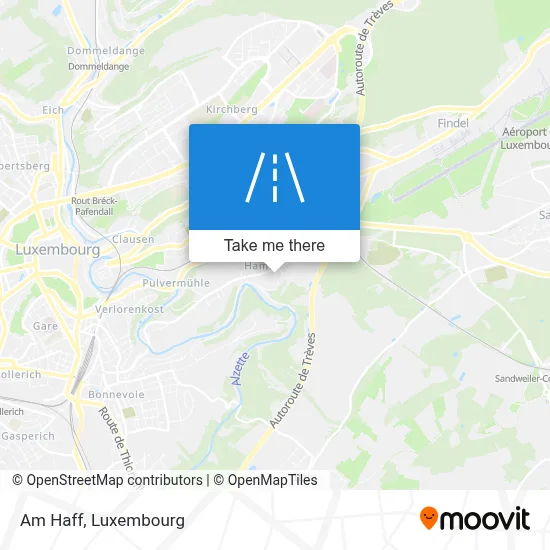 Am Haff map