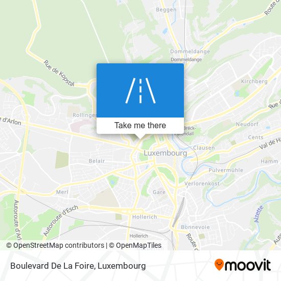 Boulevard De La Foire map
