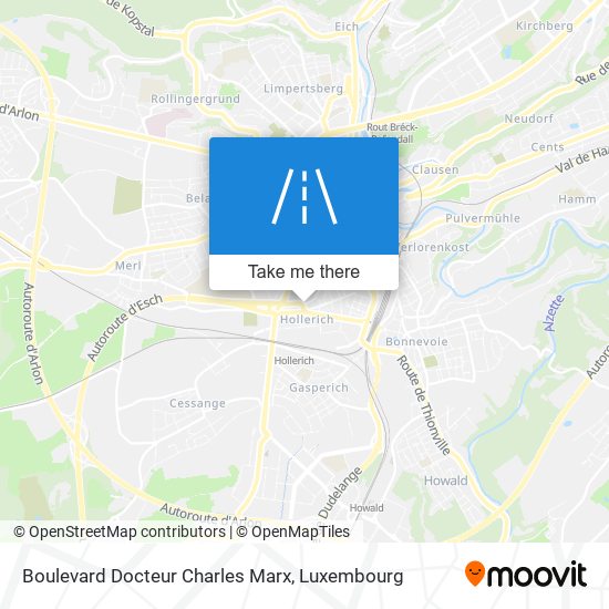 Boulevard Docteur Charles Marx map