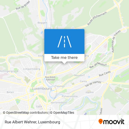 Rue Albert Wehrer map