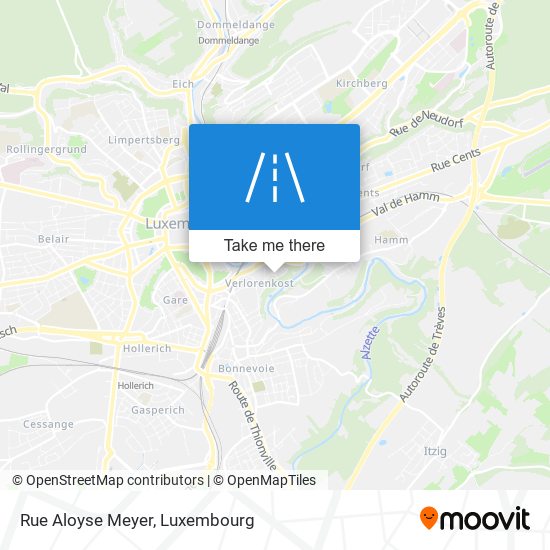 Rue Aloyse Meyer map
