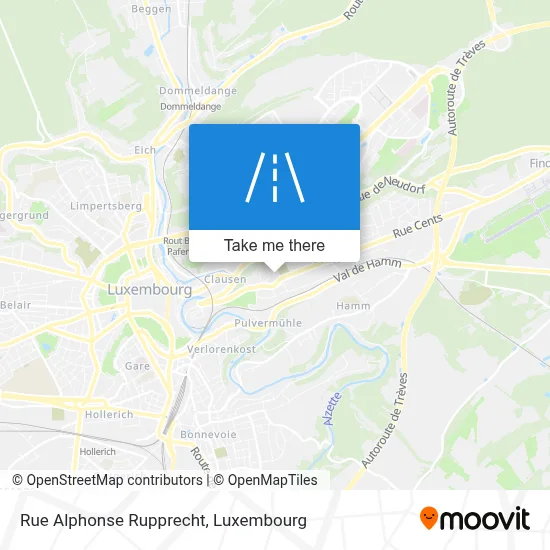 Rue Alphonse Rupprecht map
