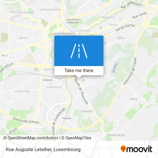 Rue Auguste Letellier map