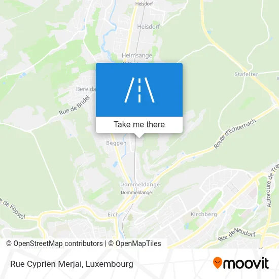 Rue Cyprien Merjai map