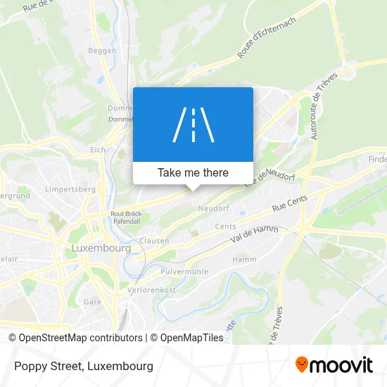 Rue Des Coquelicots map