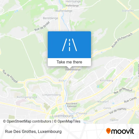 Rue Des Grottes map