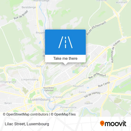 Rue Des Lilas map