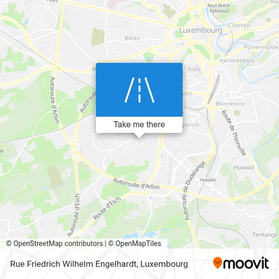 Rue Friedrich Wilhelm Engelhardt map