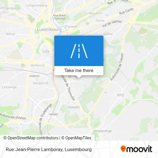 Rue Jean-Pierre Lamboray map