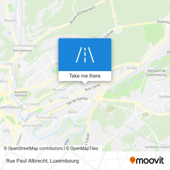 Rue Paul Albrecht map