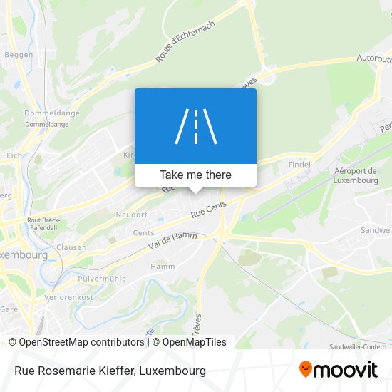 Rue Rosemarie Kieffer map